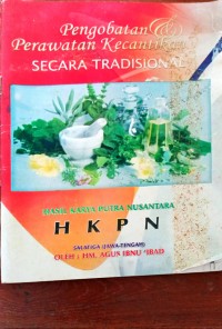 Image of Pengobatan dan perawatan kecantikan secara tradisional.HKPN