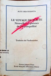 Image of LE VOLAGE DI POETE Nouvellas poemes de Pintranquillite