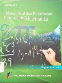 Materi soal dan penyelesaian olimpiade matematika